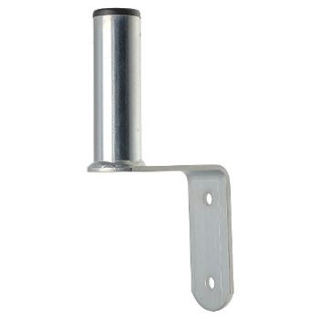32mm Diameter 100mm Standoff L Type Bracket. Electroplated