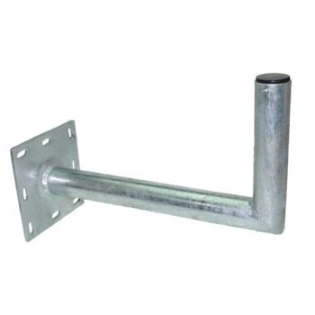 43cm Standoff, 50mm Diameter Wall Bracket: Hot Dipped