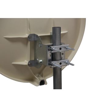 Tower Electronics 60cm Fibreglass Dish With Single LNB - Beige