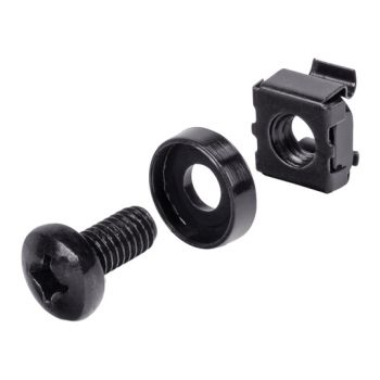 Black M6 Cage Nuts Pack of 50