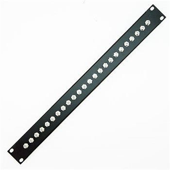 19" 20 Port F-type Patch Panel 1U