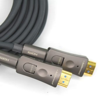 Antifeference 4K Fibre Optic Lead 15m, Detach. Head UNI.