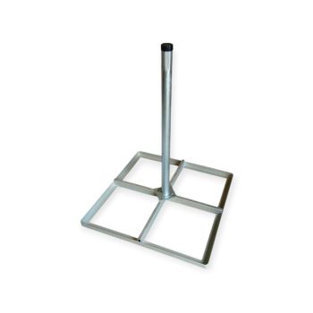 Inverto Non-Penetrating Flat Roof Mount Frame & Pole