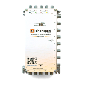 Johansson DSCR Multiswitch 8 Outputs + Terrestrial Active