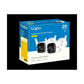 TP-Link Tapo C310P2 Outdoor Security Wi-Fi Camera, 2-Pack - Image 1