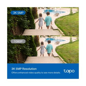 TP-Link Tapo C530WS 3K/5MP Outdoor Pan/Tilt Wi-Fi Starlight Camera - Image 1