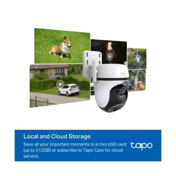 TP-Link Tapo C530WS 3K/5MP Outdoor Pan/Tilt Wi-Fi Starlight Camera - Image 3
