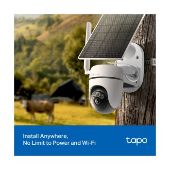 TP-Link TAPO C615G KIT Solar-Powered Pan/Tilt 4G LTE Security Camera Kit - Image 1