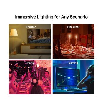 TP-Link Tapo L530E Smart Wi-Fi Light Bulb, Multicolour, E27 - Image 1