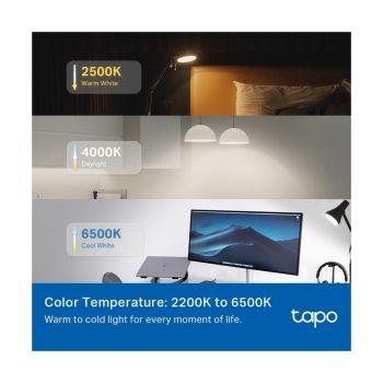 TP-Link Tapo L535B Smart WiFi Light Bulb, Multicolour, B22 - Image 1