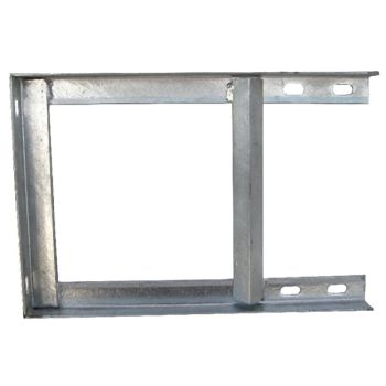Tower 12"x18" One Piece Wall Bracket - Hot Dipped Galvanised