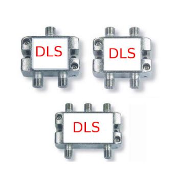 DLS 4 Way "F" type splitter 5-1000MHz