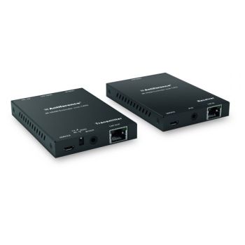 Antiference HDMI50V2 4 K Extender over Cat 5/5e/6 with HDMI Loop, IR Control and PoE/PoC for Receiver