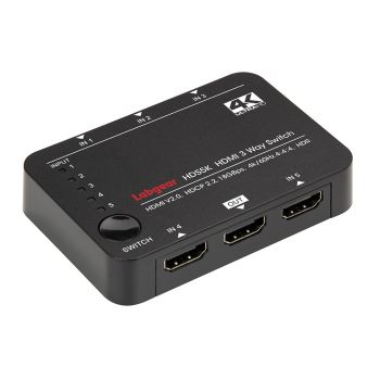 Labgear 4k 5 Way HDMI Switch