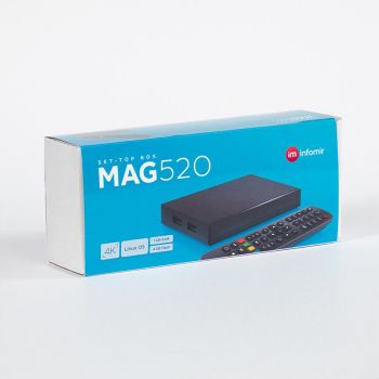 Infomir MAG520 IPTV Receiver. Linux OS