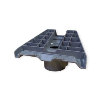 Tower Electronics Starlink Pipe Mount Adapter Grey Small View