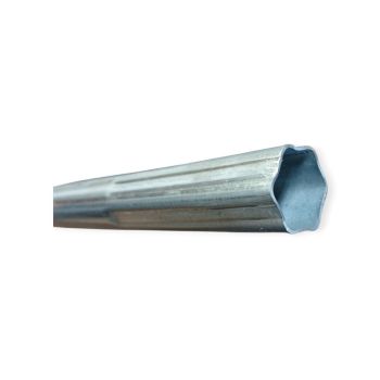 Tower Electronics 40mm Diameter Steel Mast 1.5m Extendable End View 