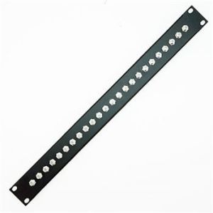 19" 20 Port F-type Patch Panel 1U