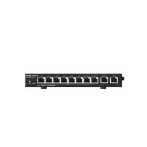 Ruijie Reyee RG-EG310GH-P-E Desktop 10-Port Gigabit PoE+ VPN Router 110W Front